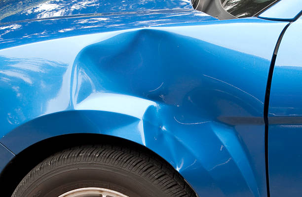 Precision dent removal on a car body