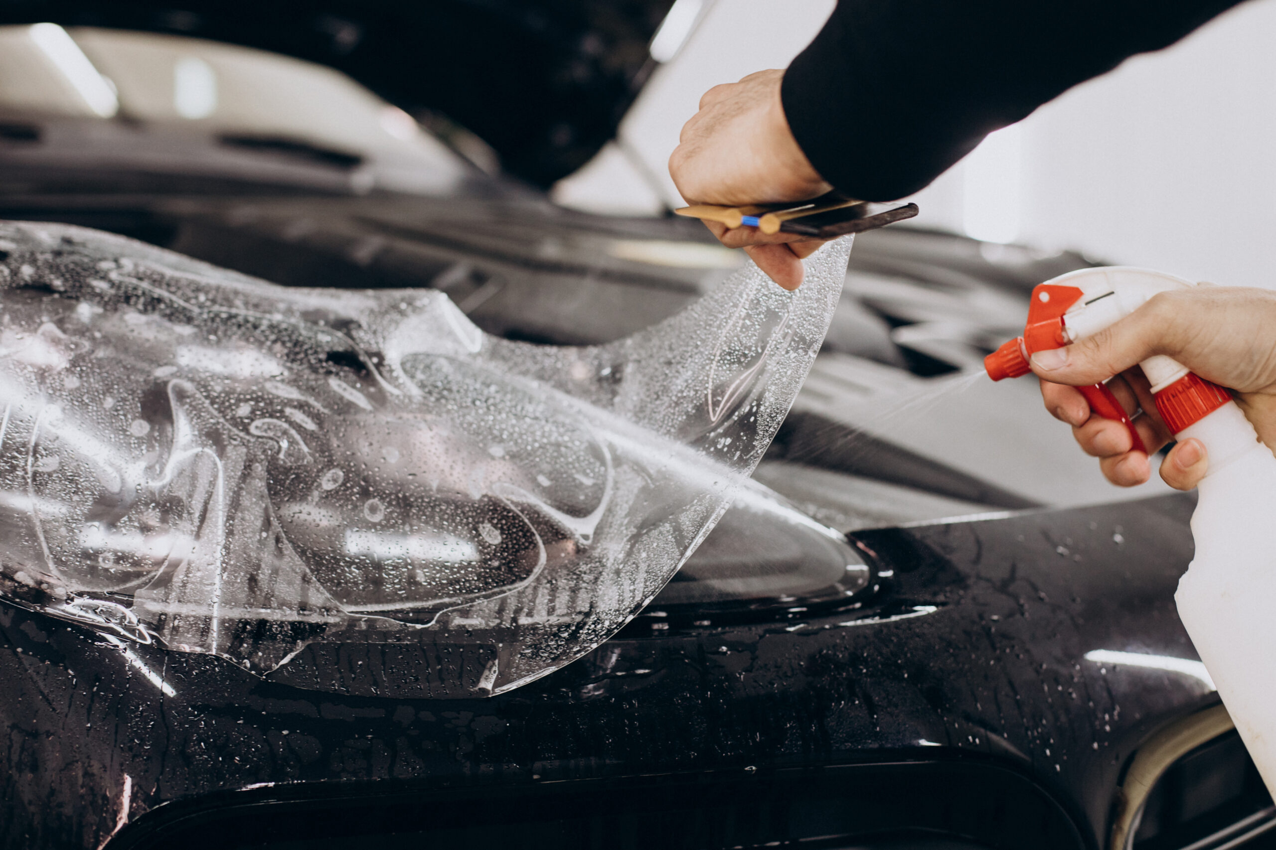 Application of paint protection film