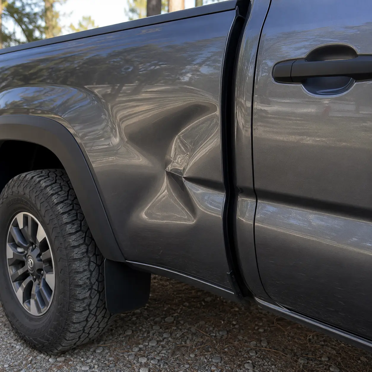 Customer review for dent in Shaver Lake